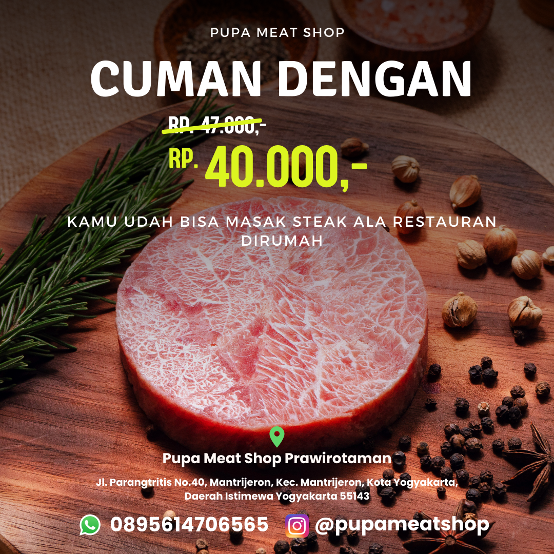 Paket Steak Cuman 40rb
